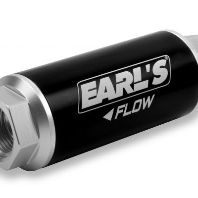 Earls 260 GPH HP Billet Fuel Filter - 100 micron (-12AN)