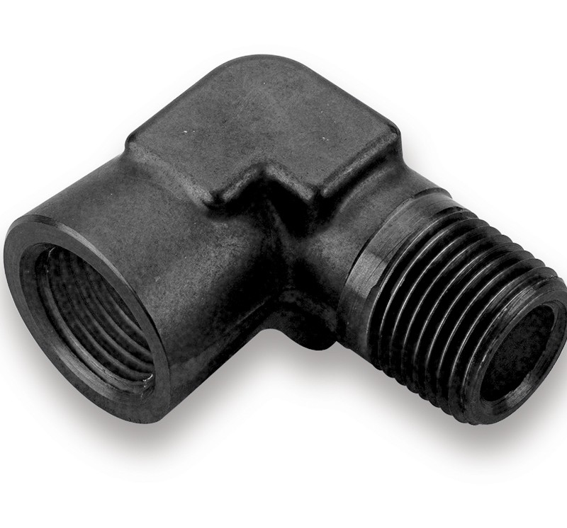 Earls 90 Degree Elbow Female 1/4" NPT to Male 1/4" NPT Earls